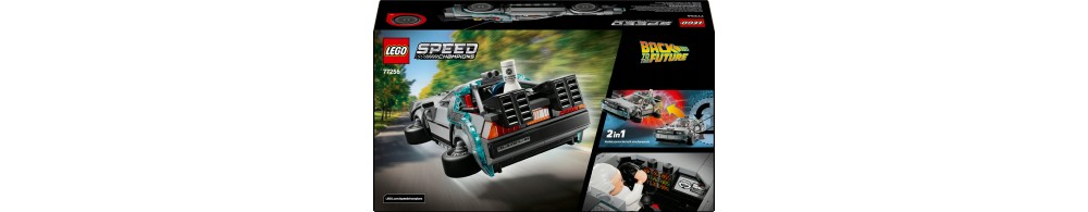 LEGO Speed Champions Wehikuł czasu z Powrotu do przyszłości 77256