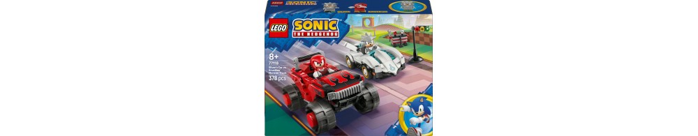 LEGO Sonic the Hedgehog Silver kontra Knuckles 77118