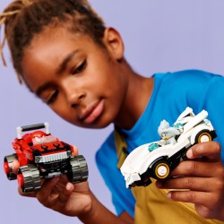 LEGO Sonic the Hedgehog Silver kontra Knuckles 77118