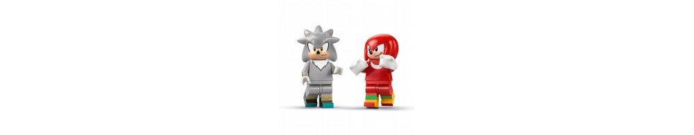 LEGO Sonic the Hedgehog Silver kontra Knuckles 77118