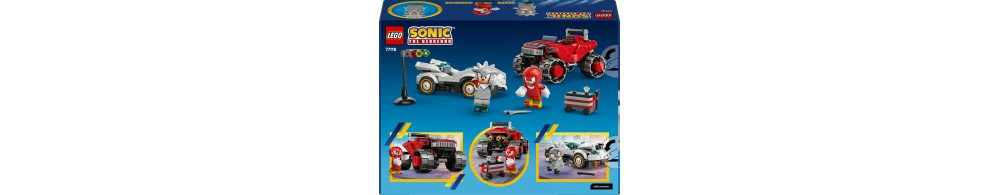 LEGO Sonic the Hedgehog Silver kontra Knuckles 77118