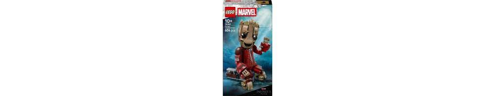 LEGO Marvel Groot w stroju Ravagera dla dzieci 76341
