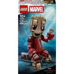 LEGO Marvel Groot w stroju Ravagera dla dzieci 76341