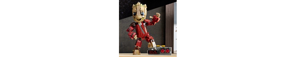 LEGO Marvel Groot w stroju Ravagera dla dzieci 76341