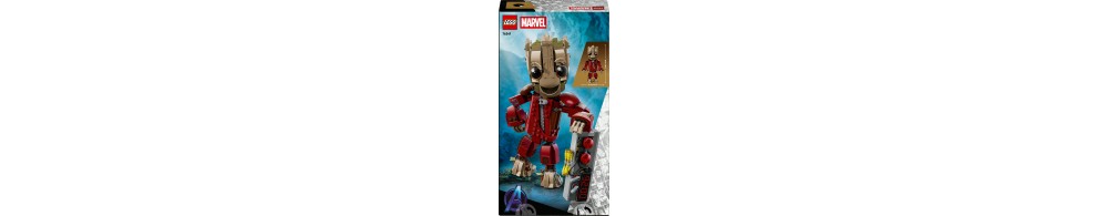 LEGO Marvel Groot w stroju Ravagera dla dzieci 76341