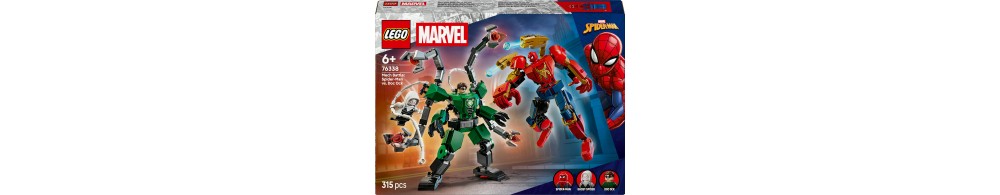 LEGO Marvel Bitwa mechów: Spider-Man kontra Doc Ock 76338