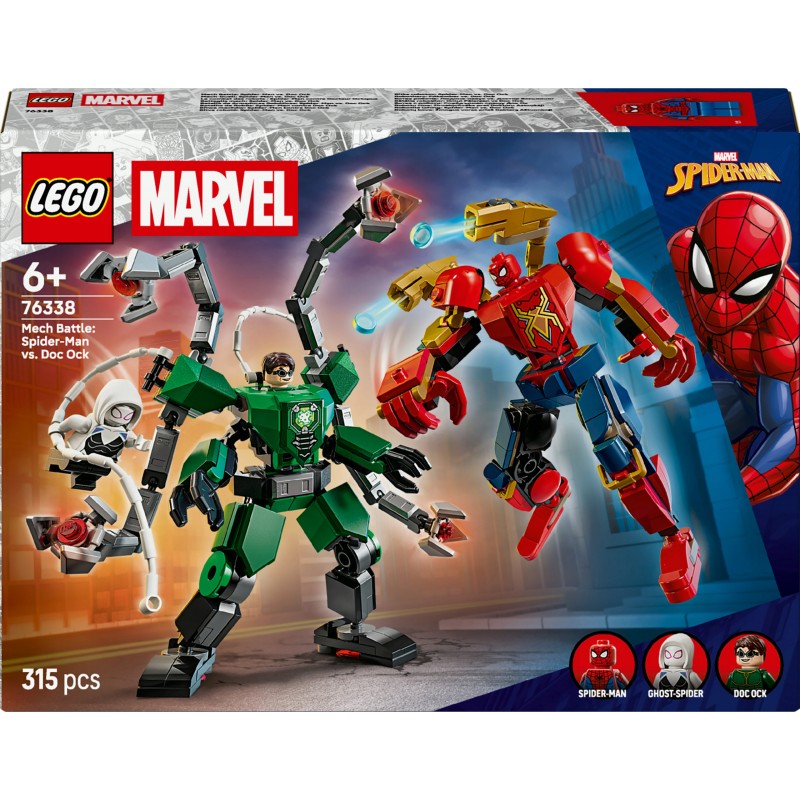 LEGO Marvel Bitwa mechów: Spider-Man kontra Doc Ock 76338