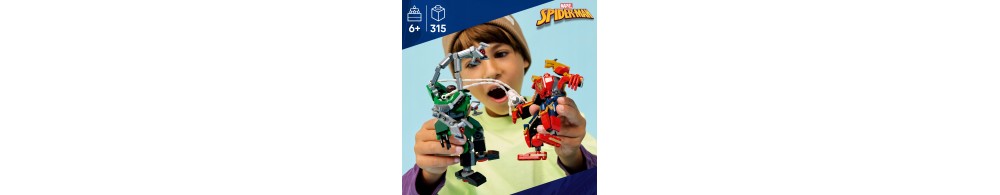 LEGO Marvel Bitwa mechów: Spider-Man kontra Doc Ock 76338