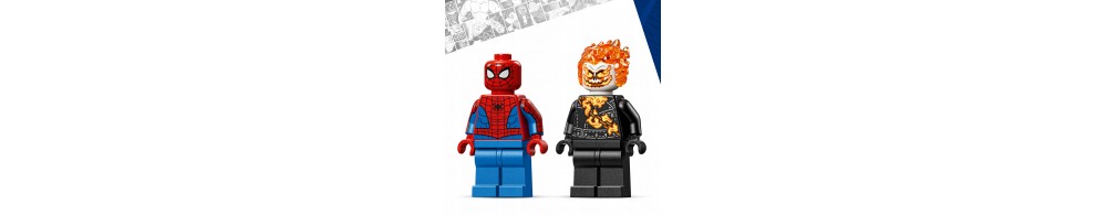 LEGO Marvel Spider-Man kontra Ghost Rider na motocyklu 76335