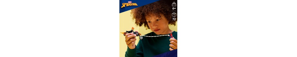 LEGO Marvel Spider-Man kontra Ghost Rider na motocyklu 76335
