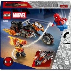 LEGO Marvel Spider-Man kontra Ghost Rider na motocyklu 76335