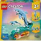LEGO Creator 3 w 1 Zwierzęta morskie: piękny delfin 31385
