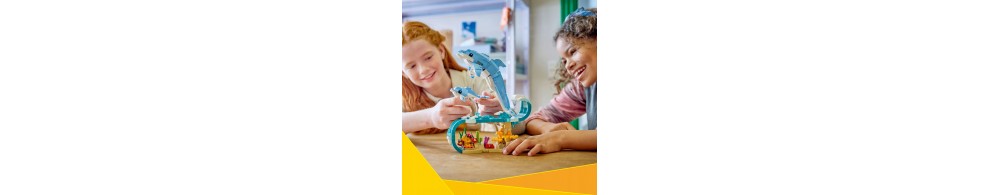 LEGO Creator 3 w 1 Zwierzęta morskie: piękny delfin 31385