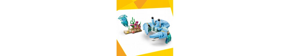 LEGO Creator 3 w 1 Zwierzęta morskie: piękny delfin 31385