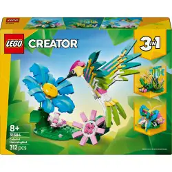 LEGO Creator 3 w 1 Dzikie zwierzęta: kolorowy koliber 31384