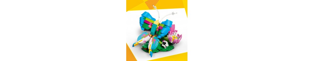 LEGO Creator 3 w 1 Dzikie zwierzęta: kolorowy koliber 31384
