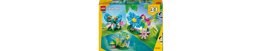 LEGO Creator 3 w 1 Dzikie zwierzęta: kolorowy koliber 31384