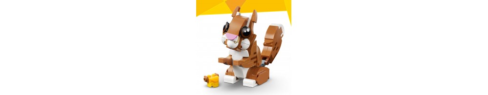 LEGO Creator 3 w 1 Urocze zwierzątka: psotny szczeniaczek 31382