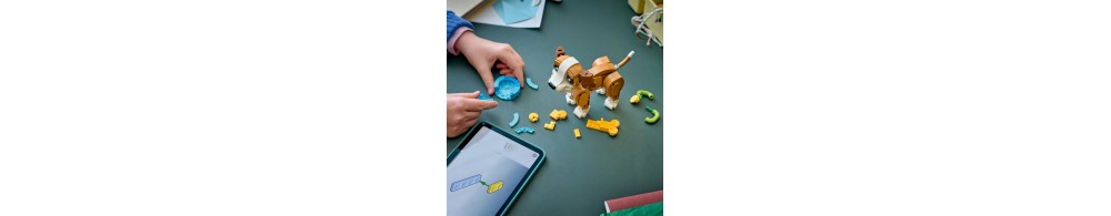 LEGO Creator 3 w 1 Urocze zwierzątka: psotny szczeniaczek 31382