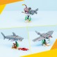 LEGO Creator Groźny rekin i skrzynia ze skarbem 31381