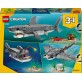 LEGO Creator Groźny rekin i skrzynia ze skarbem 31381