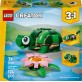 LEGO Creator 3 w 1 Żółw i kwiat lilii wodnej 31377