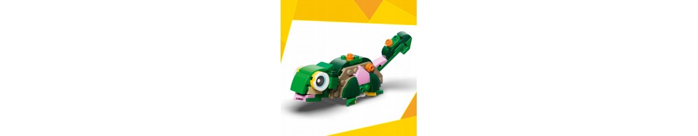 LEGO Creator 3 w 1 Żółw i kwiat lilii wodnej 31377