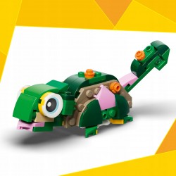 LEGO Creator 3 w 1 Żółw i kwiat lilii wodnej 31377