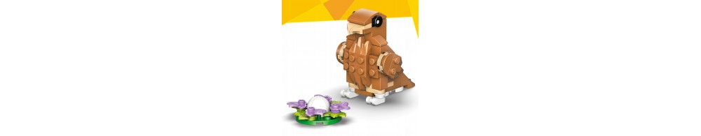 LEGO Creator 3 w 1 Uroczy chomik z kwiatkiem 31376