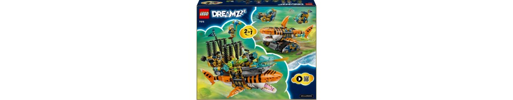 LEGO DREAMZzz Rekinoczołg tygrysi 71515
