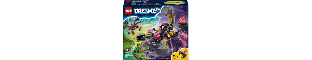 LEGO DREAMZzz Koszmarna skorpionowa koparka 71513