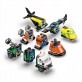 LEGO City Zestaw z samolotem, ciężarówką serwisową i poduszkowcem 60505