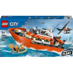 LEGO City Łódź ratunkowa i helikopter straży przybrzeżnej 60504