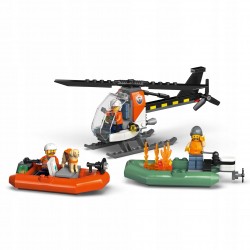 LEGO City Łódź ratunkowa i helikopter straży przybrzeżnej 60504