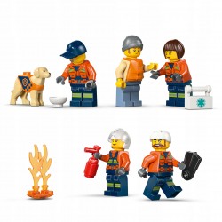 LEGO City Łódź ratunkowa i helikopter straży przybrzeżnej 60504