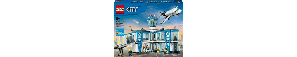 LEGO City Lotnisko z samolotem 60502
