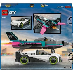 LEGO City Odrzutowiec kontra samochód 60489