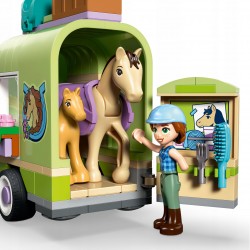 LEGO Friends Przyczepa z koniem i źrebaczkiem 42695
