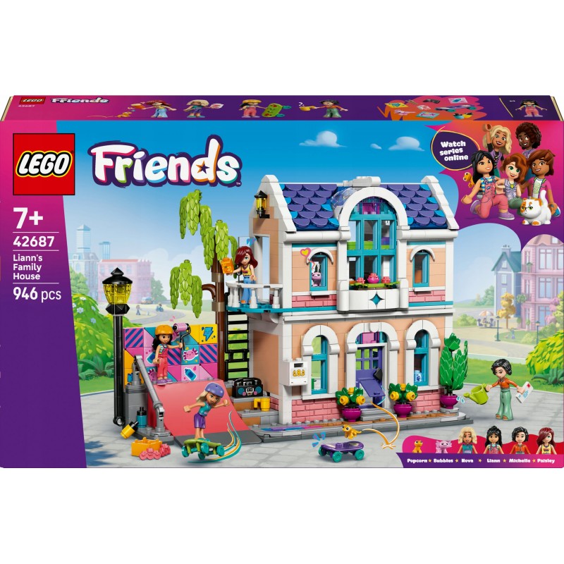 LEGO Friends Dom rodzinny Liann 42687
