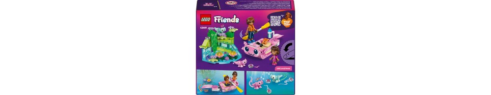 LEGO Friends Przygoda na aksolotlowej łodzi 42681