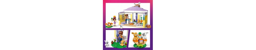 LEGO Friends Hotel dla królików w mieście Heartlake 42679