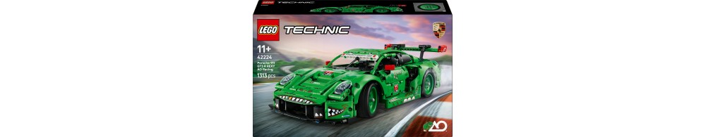 LEGO Technic Samochód Porsche 911 GT3 R REXY AO Racing 42224