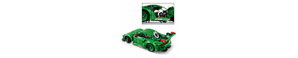 LEGO Technic Samochód Porsche 911 GT3 R REXY AO Racing 42224