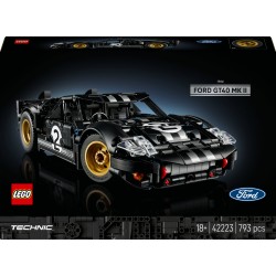 LEGO Technic Samochód wyścigowy 1966 Ford GT40 MKII 42223