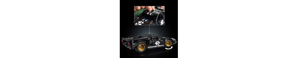 LEGO Technic Samochód wyścigowy 1966 Ford GT40 MKII 42223
