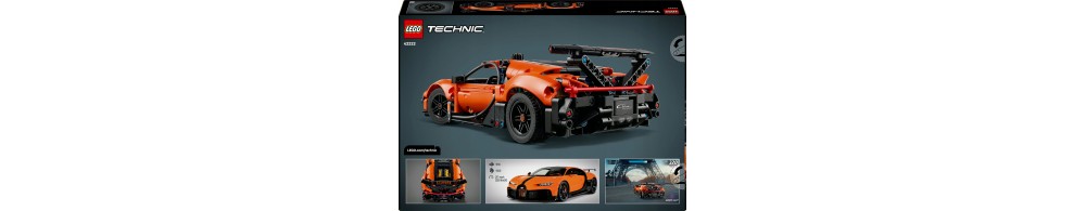 LEGO Technic Hipersamochód Bugatti Chiron Pur Sport 42222