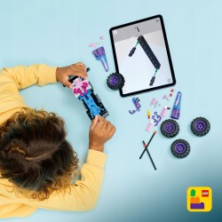 LEGO Technic Monster Jam Sparkle Smash z napędem pull-back 42220