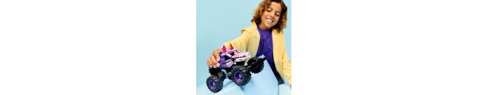 LEGO Technic Monster Jam Sparkle Smash z napędem pull-back 42220