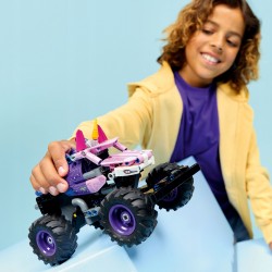 LEGO Technic Monster Jam Sparkle Smash z napędem pull-back 42220