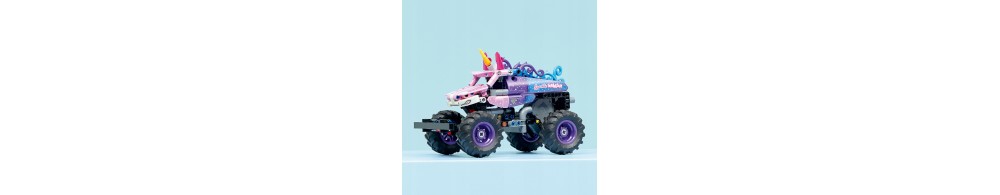 LEGO Technic Monster Jam Sparkle Smash z napędem pull-back 42220